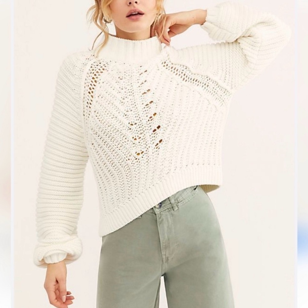 Free People Sweetheart Sweater - Picture 2 of 5